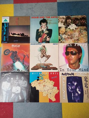 Lp's pop rock 5,- p/st en 6 voor 25,- beschikbaar voor biedingen