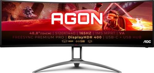 AOC AG493UCX2 49 inch Super Ultrawide Monitor, Computers en Software, Monitoren, Zo goed als nieuw, 101 t/m 150 Hz, DisplayPort