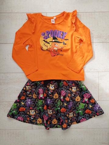 Care Bears Troetelbeertjes Halloween setje longsleeve rokje beschikbaar voor biedingen