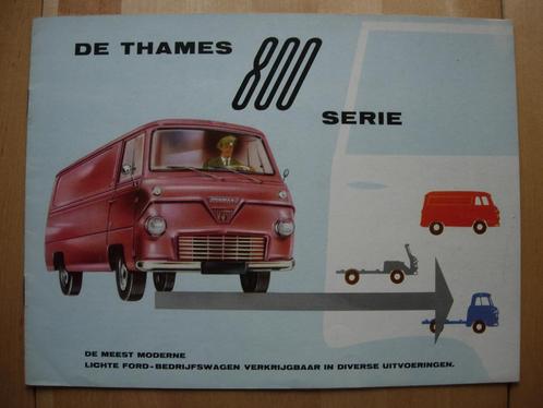 Ford Thames 800 1961 Brochure, Boeken, Auto's | Folders en Tijdschriften, Zo goed als nieuw, Ford, Ophalen
