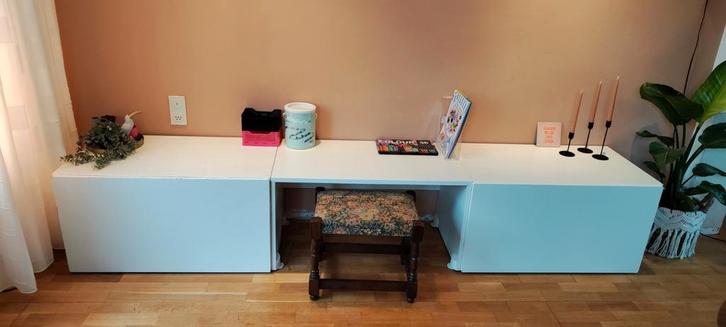 Småstad Bureau & Speelgoedkisten - 270cm, Huis en Inrichting, Bureaus, Ophalen