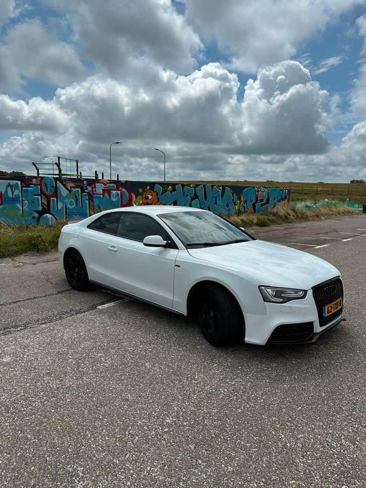 Audi A5 1.8 TFSI 125 kW Coupé 2012 – Wit – Nieuwe turbo, Auto's, Audi, Particulier, A5, Benzine, A, Coupé, Handgeschakeld, Origineel Nederlands