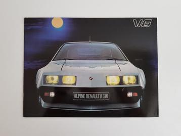 ALPINE RENAULT-  A 310 V6 brochure - 1979 - FR beschikbaar voor biedingen