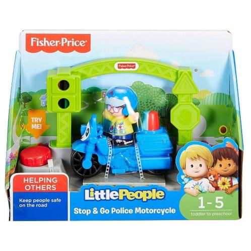 Fisher-Price: Little People Voertuigen: Politiemotor NIEUW, Kinderen en Baby's, Speelgoed | Fisher-Price, Zo goed als nieuw, Auto of Voertuig