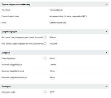decoupeerzaag De Walt DW333K-qs beschikbaar voor biedingen