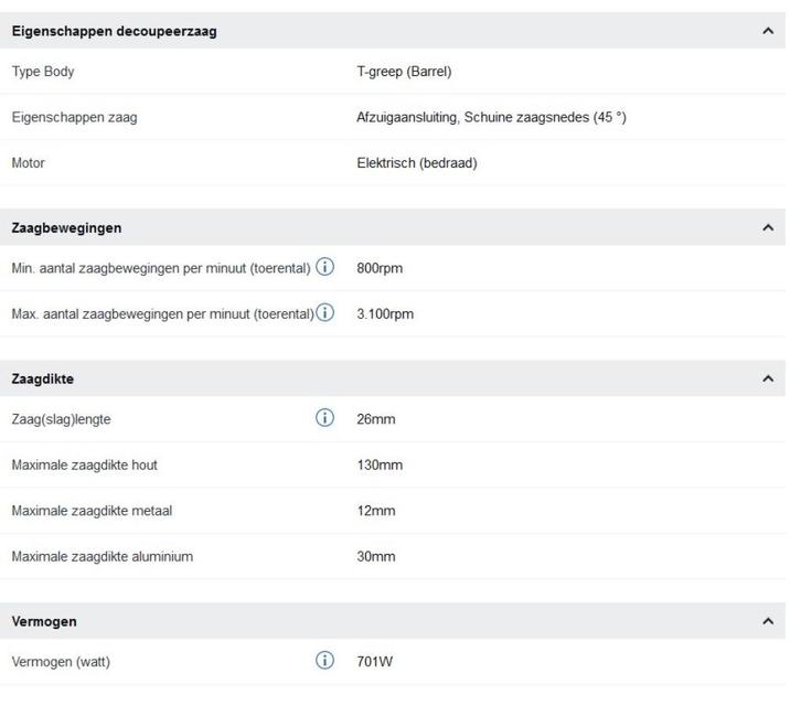 decoupeerzaag De Walt DW333K-qs, Doe-het-zelf en Verbouw, Gereedschap | Zaagmachines, Gebruikt, Decoupeerzaag, 600 tot 1200 watt