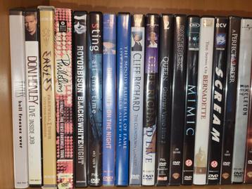 DVD Collectie: Concerten & Films - 28 stuks beschikbaar voor biedingen