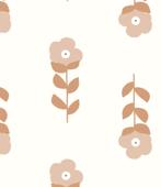 Kinderbehang Fleurtje Roze Bibelotte, Nieuw, Ophalen of Verzenden, Wanddecoratie, Info@bibelotte.nl