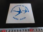 sticker oss tricotagefabriek de zwaluw, Verzamelen, Ophalen, Zo goed als nieuw