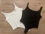 H&M bodystockings ribkatoen maat XL NIEUW zwart wit, Zwart, Maat 46/48 (XL) of groter, Ophalen of Verzenden, Zo goed als nieuw