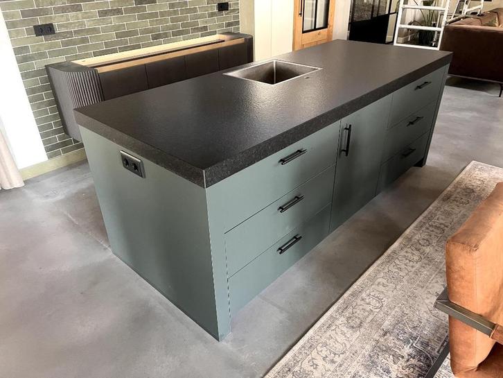 Spoeleiland, Huis en Inrichting, Keuken | Keukenelementen, Zo goed als nieuw, Minder dan 100 cm, 200 cm of meer, 75 cm of meer