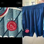 Ajax Tenue Set -original - Shirt S, Broek M, Blauw, Ophalen of Verzenden, Zo goed als nieuw, Voetbal