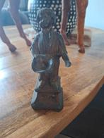 Antiek Melkmeisje Beeldje, Antiek en Kunst, Kunst | Beelden en Houtsnijwerken, Ophalen of Verzenden