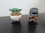 LEGO Star Wars BrickHeadz 75317 Mandalorian & The Child, Ophalen of Verzenden, Zo goed als nieuw, Complete set, Lego