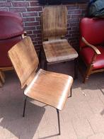 Stapel stoelen vintage ikea, Ophalen, Gebruikt, Bruin, Vintage