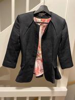 TED BAKER DAMES ZWART JAS, MAAT: S, Kleding | Dames, Zwart, Ophalen of Verzenden, Zo goed als nieuw, Maat 36 (S)