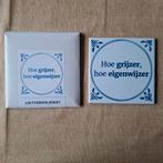 Tegeltje met spreuk, Huis en Inrichting, Ophalen of Verzenden, Nieuw