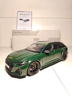 Audi rs6 green  kengfai kiloworks 1:18 modelauto  165/199, Ophalen, Zo goed als nieuw