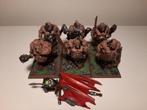 Ogre bulls - Ogre Kingdoms - warhammer - mooi geschilderd, Ophalen of Verzenden, Zo goed als nieuw, Warhammer, Figuurtje(s)