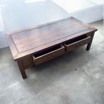 (Showroommodel) Salontafel Massief Eikenhout, Huis en Inrichting, Ophalen, 100 tot 150 cm, Eikenhout, 50 tot 100 cm