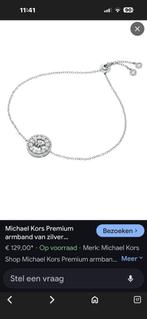 Michael Kors zilveren arrmband, Ophalen of Verzenden, Nieuw, Zilver