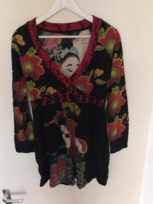Desigual prachtige jurk!,maat XL., Kleding | Dames, Jurken, Zo goed als nieuw, Maat 46/48 (XL) of groter, Overige kleuren, Boven de knie