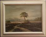 heide schilderij, Antiek en Kunst, Kunst | Schilderijen | Klassiek, Ophalen of Verzenden