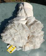 Vintage nieuw vitrage valletje rondjes 25 mtr x 80 cm (SF27), Ophalen of Verzenden, Nieuw, 200 cm of meer, Minder dan 100 cm