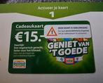 Cadeaukaart AH Geniet van 't Goede, Tickets en Kaartjes, Eén persoon, Cadeaubon