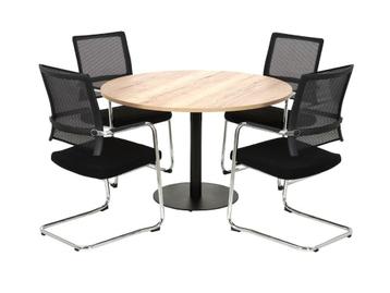 Ronde vergadertafel Raider 120cm - diverse kleuren leverbaar beschikbaar voor biedingen
