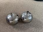 2 olielampen, Huis en Inrichting, Woonaccessoires | Kandelaars en Kaarsen, Ophalen, Gebruikt, Overige materialen, Minder dan 25 cm