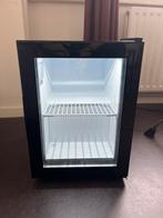 Compacte minibar-koelkast met glazen deur (hoogte ca. 50 cm), Ophalen, Zonder vriesvak, Minder dan 45 cm, Minder dan 85 cm