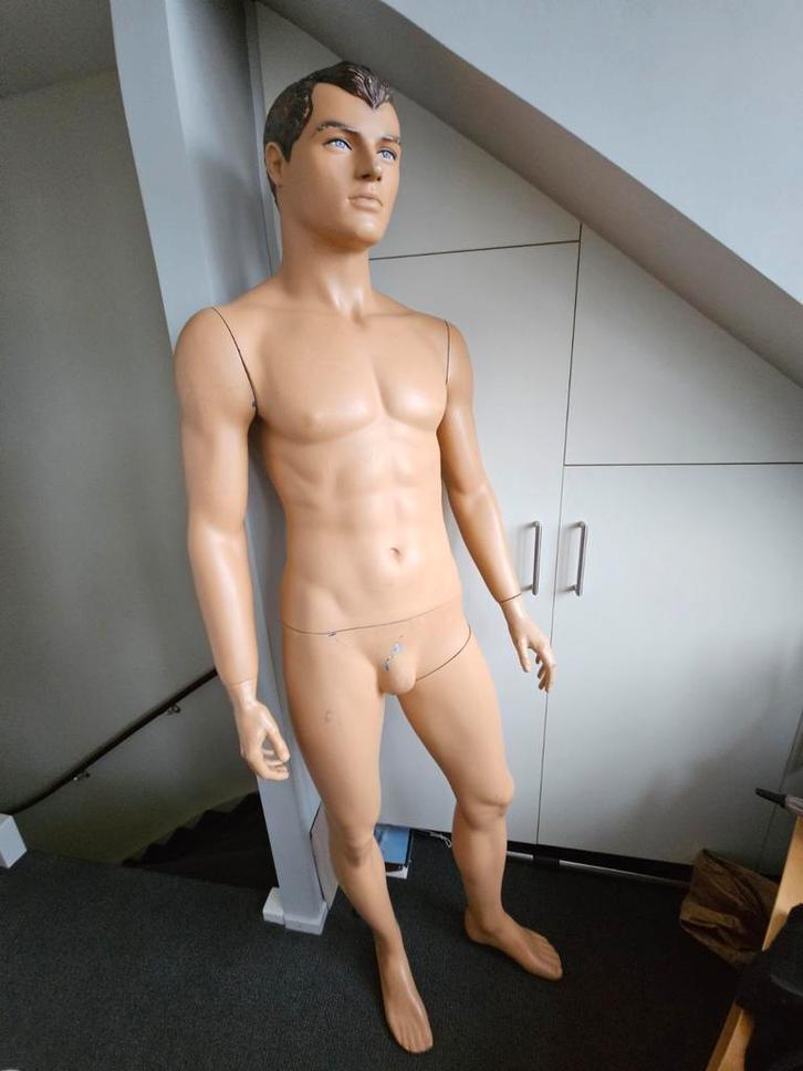 Etalagepoppen - 6x Heren, 1x Dames (gebruikt), Kleding | Heren, Overige Herenkleding, Gedragen, Ophalen