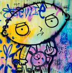 Family guy Stewie pop art, Ophalen of Verzenden