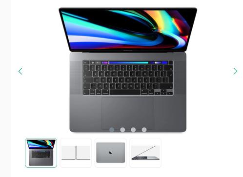 Apple MacBook Pro 16 2019 i7 16GB 512GB SSD incl BTW, Computers en Software, Apple Macbooks, Zo goed als nieuw, MacBook Pro, 16 inch