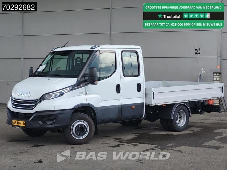 Iveco Daily 70C21 3.0L Automaat Dubbellucht 210PK Open Laadb, Auto's, Bestelauto's, Bedrijf, Te koop, Airconditioning, Bochtverlichting