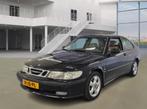 Saab 9-3 2.0 Turbo Coupe 2002 Zwart, Auto's, Saab, Voorwielaandrijving, 65 €/maand, 1295 kg, 4 cilinders