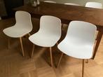 6x HAY Design ACC12, 150,- per stuk, Vijf, Zes of meer stoelen, Hout, Wit, Zo goed als nieuw