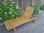 Houten ligbed Jutlandia, Ophalen, Zo goed als nieuw, Hout, Verstelbaar