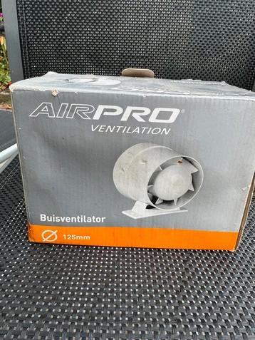 AirPro Buisventilator van 125mm. beschikbaar voor biedingen