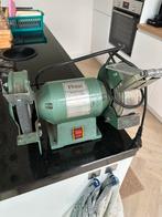 Ferm Werkbankslijpmachine - Gebruikt, Doe-het-zelf en Verbouw, Gereedschap | Slijpmachines, Ophalen of Verzenden, Gebruikt, Minder dan 700 watt