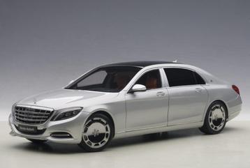 1:18 autoart mercedes s600 v12 maybach zilver nieuw in doos beschikbaar voor biedingen