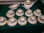 Servies p/amf bruin crème aardewerk, Huis en Inrichting, Keuken | Servies, Ophalen of Verzenden, 'T Olde Gre-j, Info@toldegrej.nl