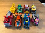 Paw Patrol (The Mighty Movie) voertuigen 8 stuks, Ophalen of Verzenden, Gebruikt