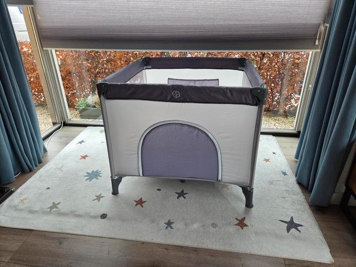 Ding Deluxe inklapbare box incl matras, Kinderen en Baby's, Boxen, Zo goed als nieuw, Ophalen