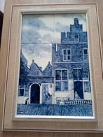 Delf,s blauw, Huis en Inrichting, Woonaccessoires | Schilderijen, Tekeningen en Foto's, Minder dan 50 cm, Minder dan 50 cm, Ophalen