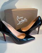 Christian Louboutin Kate Hakken –Rode Zool –  Maat40, Verzenden, Zo goed als nieuw, Zwart