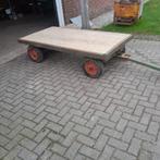 zwaar last kar oud leger kar 0653529208, Doe-het-zelf en Verbouw, Transportwagens, 100 liter of meer, Ophalen of Verzenden, Gebruikt