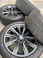 4 originele BMW Velgen 245/45/R18 met Winterbanden, Ophalen, 18 inch, Banden en Velgen, Winterbanden