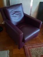 90s Leolux Draaifauteuil, Ophalen, Gebruikt, 75 tot 100 cm, Leer